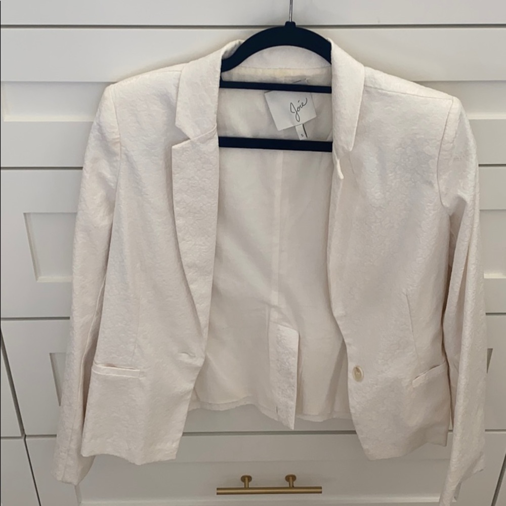 Joie white blazer